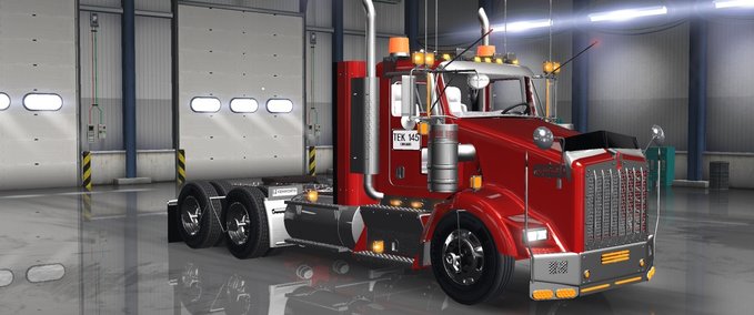 Trucks Kenworth T800 Colombia American Truck Simulator mod