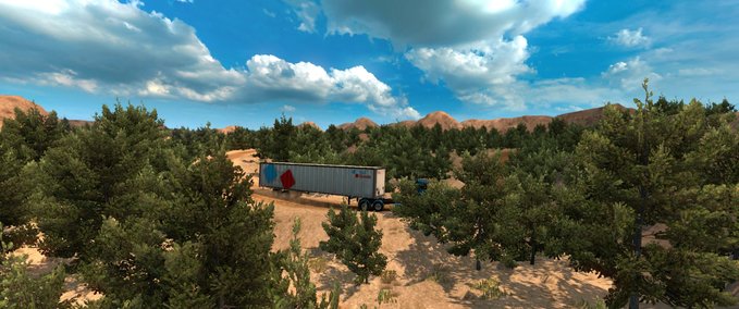 Mods Map addon für ATS American Truck Simulator mod