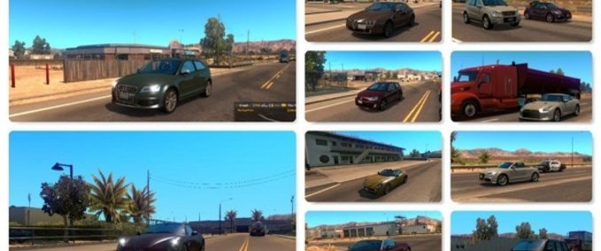 Mods Ai Traffic Pack Mod American Truck Simulator mod