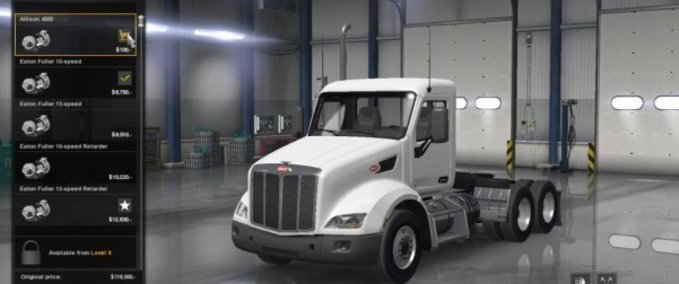 Anbauteile Detroit Diesel High Torque Engines + Allison 4500 American Truck Simulator mod