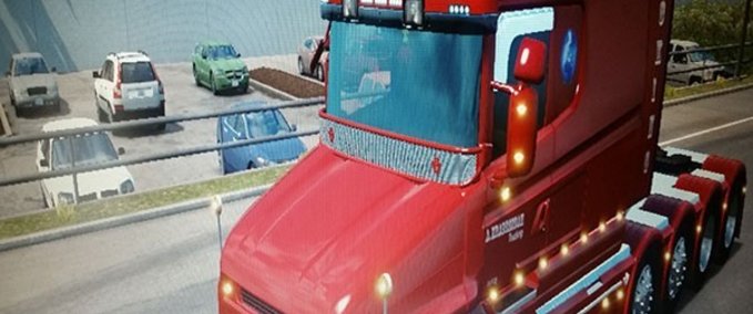 Trucks A. Krabbendam trucking Scania T American Truck Simulator mod