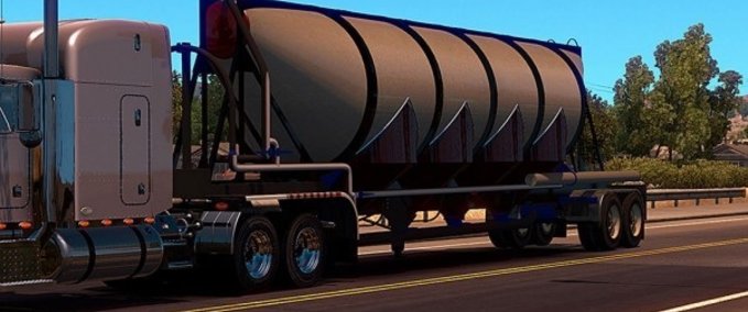 Trailer Long Cistern Trailer American Truck Simulator mod