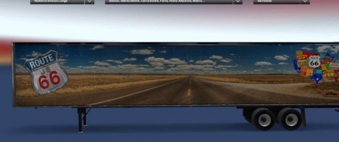 Trailer Route 66 Anhänger American Truck Simulator mod