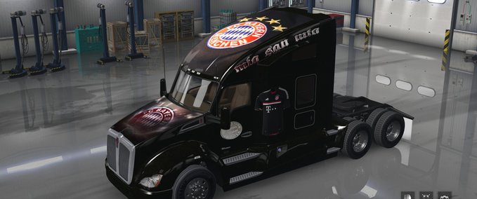 Skins FC Bayern München  American Truck Simulator mod