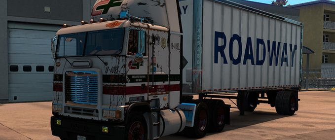 Trucks Freightliner FLB Consolidated Frightways American Truck Simulator mod
