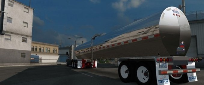 Trailer Tremcar Milchtanker American Truck Simulator mod