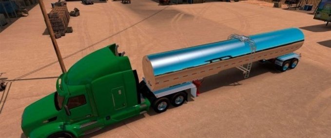 Trailer Tremcar Milch Anhänger fixed American Truck Simulator mod