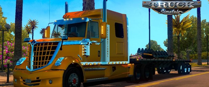 Trucks INTERNATIONAL LONE STAR  American Truck Simulator mod