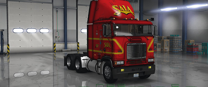 Trucks Freightliner FLB SAIA American Truck Simulator mod