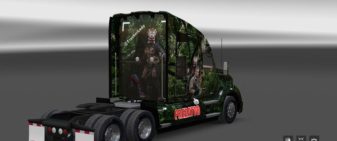 Skins Predator Skin Peterbilt+Kenworth American Truck Simulator mod