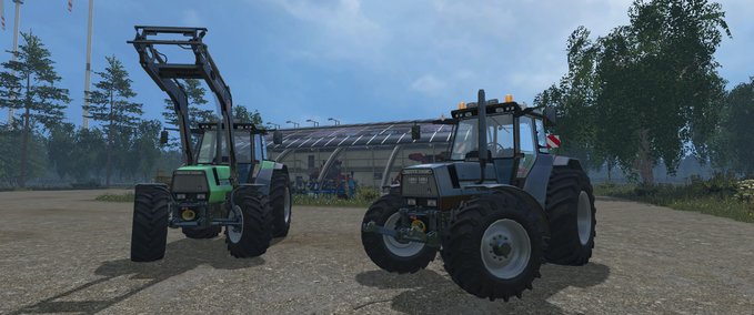 Deutz Fahr Deutz AgroStar Little Black Beast Landwirtschafts Simulator mod