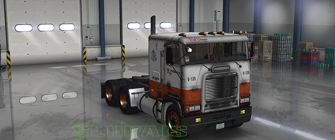 Trucks Freightliner FLB USF American Truck Simulator mod