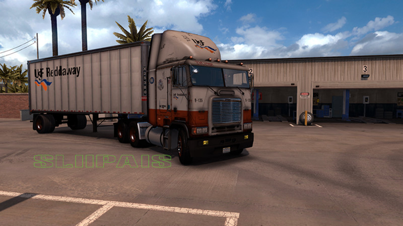 ats: Freightliner FLB USF v 1.0 Trucks Mod für American Truck Simulator