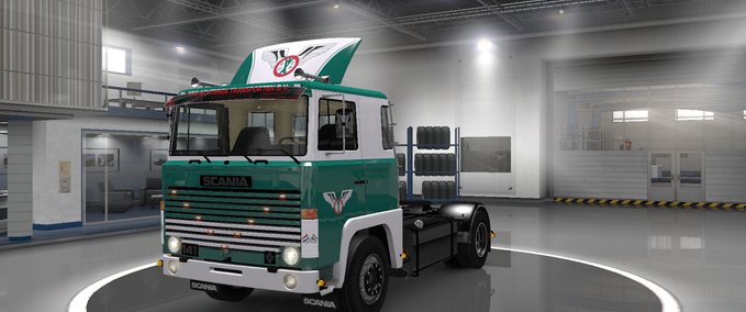 Skins Van Achteren Transport  Eurotruck Simulator mod