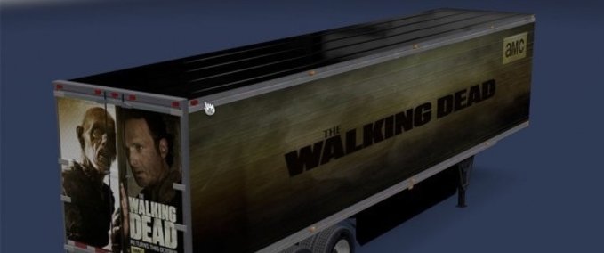 Trailer AMC Walking Dead-Trailer American Truck Simulator mod