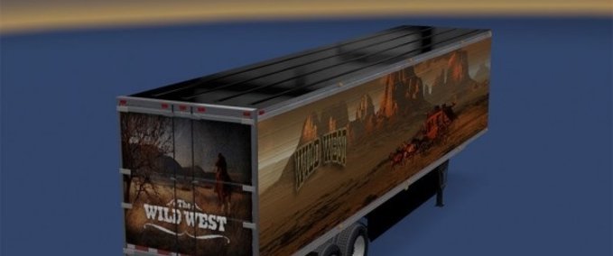 Trailer WildWest Trailer American Truck Simulator mod