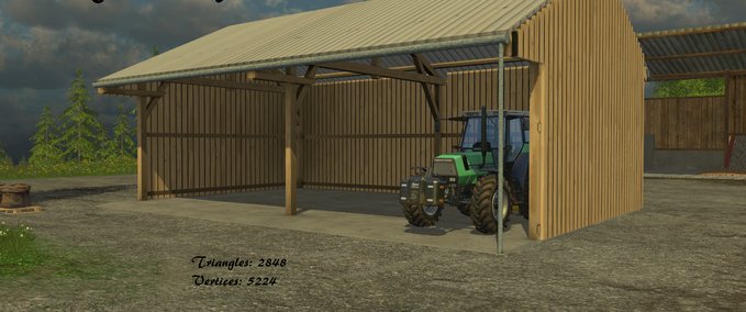 Gebäude hangar ancien et neuf Landwirtschafts Simulator mod