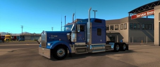 Trucks Kenworth W900 Carlile Transportation American Truck Simulator mod