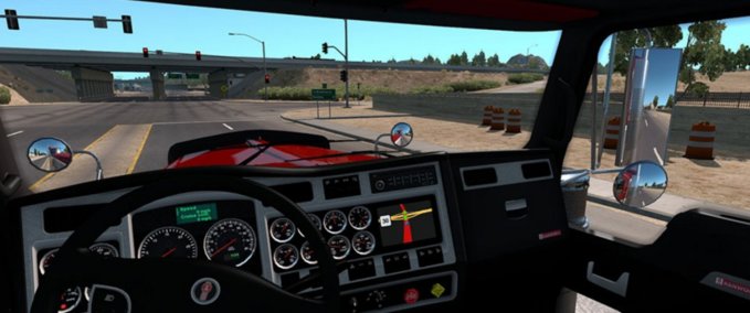 Interieurs KW900 Redsteel American Truck Simulator mod