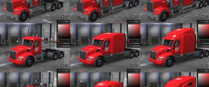 Trucks Transco Lines Company skins for all 3 CS trucks American Truck Simulator mod