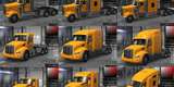 Yellow Inc. Company skins for all 3 CS trucks Mod Thumbnail