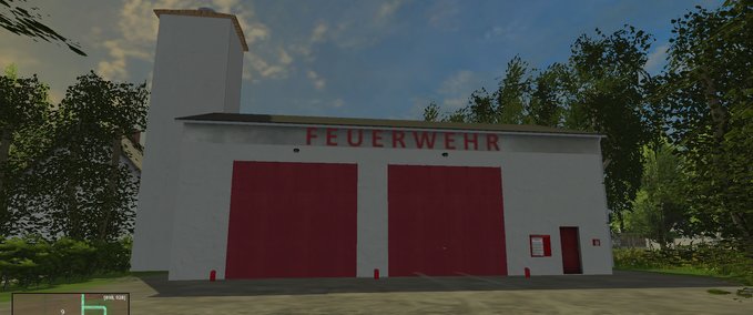 Gebäude Feuerwehr Landwirtschafts Simulator mod