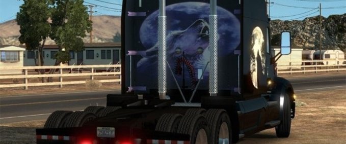 Skins Peterbilt 579 Wolf  American Truck Simulator mod