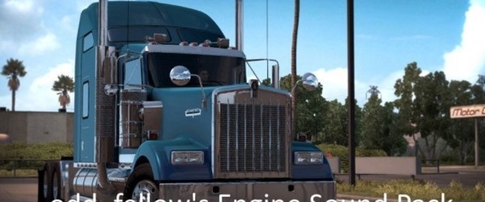 Mods odd_fellow’s Engine Sound Pack for Kenworth W900 American Truck Simulator mod
