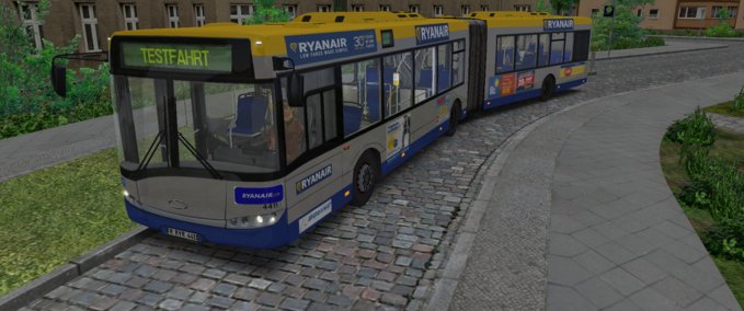 Bus Skins Solaris Urbino 18 Repaint OMSI 2 mod