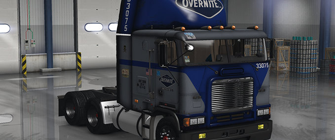 Trucks Freightliner FLB overnite American Truck Simulator mod
