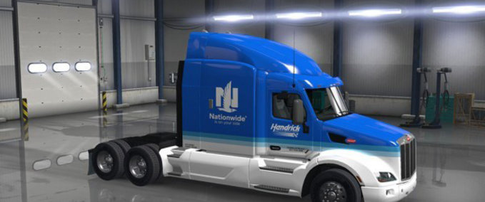 Trucks Nascar Dale Earnhardt Jr.2015 Nationwide Hauler American Truck Simulator mod