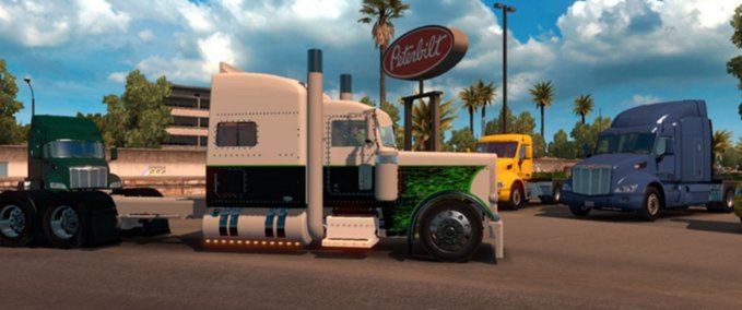 Trucks Green Goblin Pete 398 American Truck Simulator mod