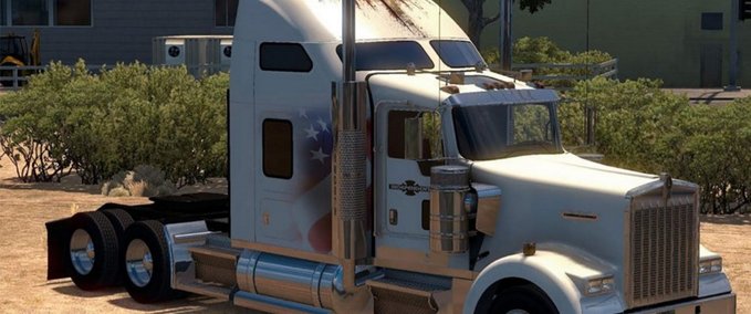 Trucks Kenworth W900 – Independent Trucker Skin American Truck Simulator mod