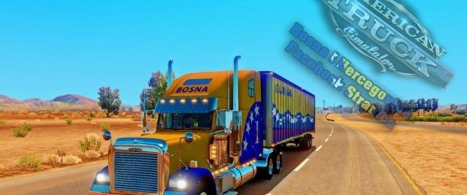 Trailer Bosnia & Hercegovina Combo Pack American Truck Simulator mod