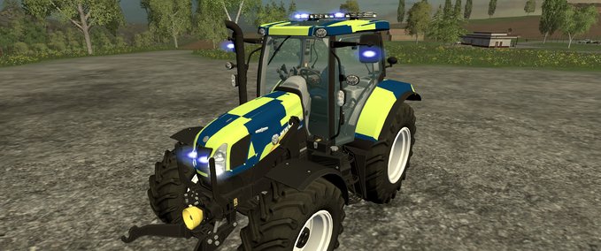 New Holland T6.160 police version Mod Image