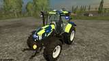 New Holland T6.160 police version Mod Thumbnail