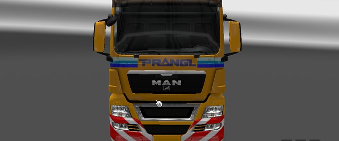 Skins Prangl Schwerlasttransport MAN TGX Eurotruck Simulator mod