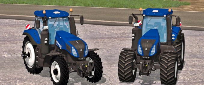 New Holland T8.420  Blue Power Mod Image