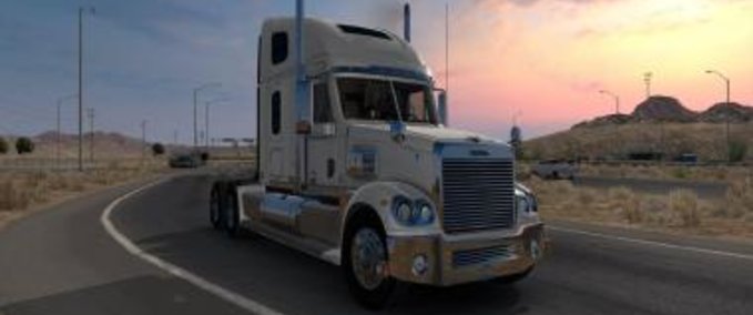 Trucks FREIGHTLINER CORONADO UPDATE American Truck Simulator mod
