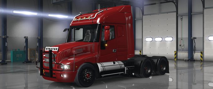 Trucks IVECO STRATOR 6X6 American Truck Simulator mod
