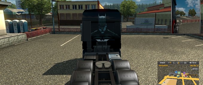 Iveco Batman Skin  Eurotruck Simulator mod
