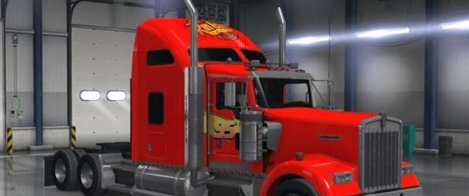 Trucks Kenworth Mcqueen American Truck Simulator mod