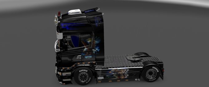Scania Black  indianer Eurotruck Simulator mod