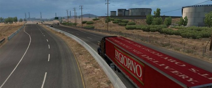 Trailer DiGiorno Long Reefer Standalone American Truck Simulator mod