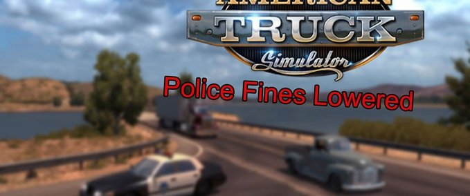 Mods Lower Police Fines American Truck Simulator mod