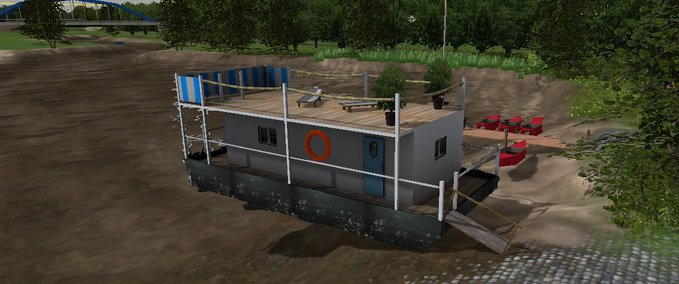 Objekte Hausboot Landwirtschafts Simulator mod
