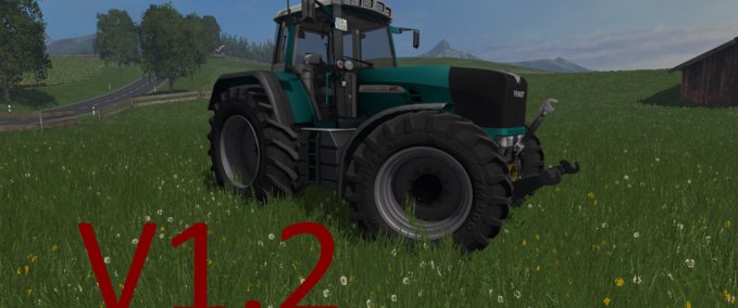 Fendt Fendt930 petrol textures pack Landwirtschafts Simulator mod