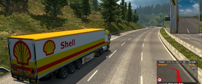 Trailer Shell Trailer  Eurotruck Simulator mod