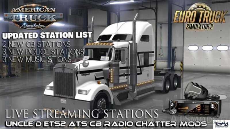 Abolladura Chorrito Imperial ats: Uncle D Ats Ets@ Cb Radio Chatter Live Stream Stations v 1.0.1 Mods  Mod für American Truck Simulator