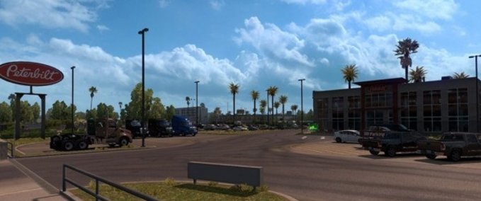 Mods Natural Desert Climate American Truck Simulator mod